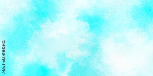 abstract cloud and vapor texture background.white and blue smoke aquarelle smudge illustration abstract Green Fog or smoke color isolated background , Abstract Painted Illustration. Brush stroked.