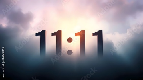 11:11 Angel Number Symbolizing Spiritual Awakening, Manifestation, and Universal Energy 
