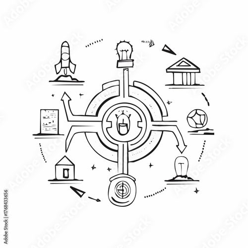 Centralized Idea Generation and Innovation.