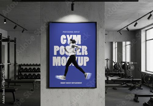 Gym Poster Mockup