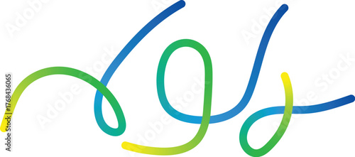 Vibrant abstract gradient wavy lines pattern A seamless pattern featuring colorful organic rainbow wavy ribbons and 3D graphic shapes with smooth color gradations.