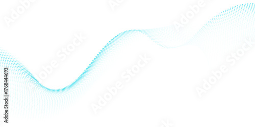 Vector wave lines smooth flowing dynamic blue purple pink gradient isolated on white background for concept of technology, digital, communication, science, music