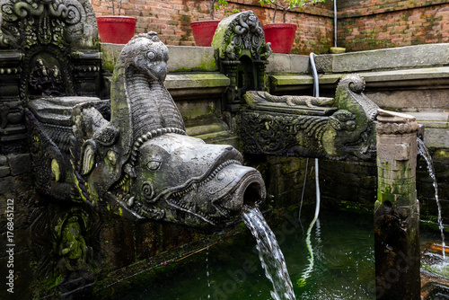 Photos Ancient Stone Water Spouts at Patan Durbar Square – Traditional Hiti Architectur