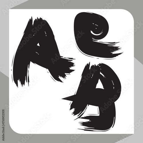 Black vector illustration of a wild lion head design silhouette with a tattoo-like symbol  vector, black, head, design,