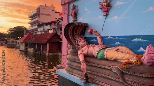 Majestic Padmanabhaswamy Temple Kerala | Ancient Architecture | Hindu Temple 4K Footage | Indian Culture | Famous Vishnu Temple South India