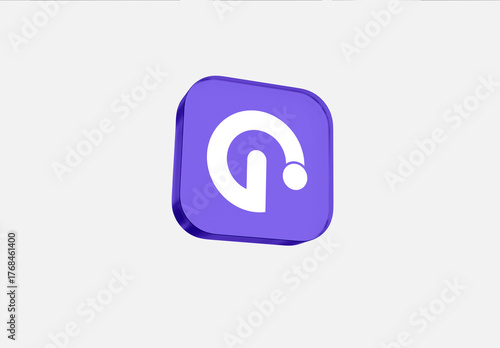 3D Realistic App Icon Mockup