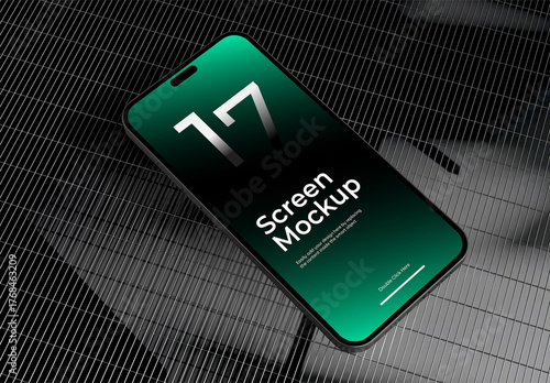 Phone Screen PSD Template