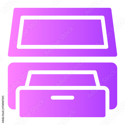 cashier gradient icon