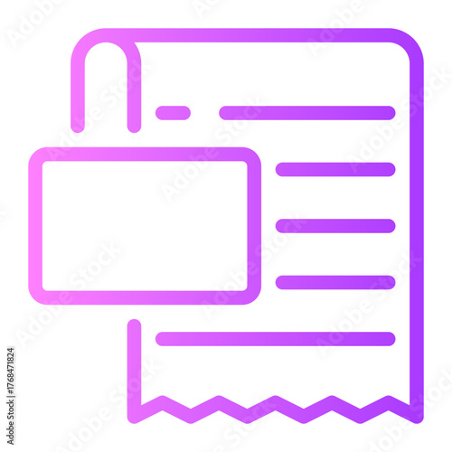 bill gradient icon