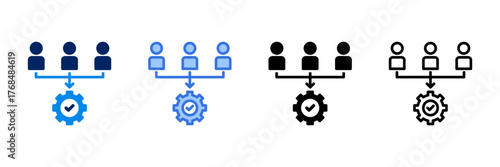 Integration  Icon Set Different Style Collection 