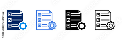 Project  Icon Set Different Style Collection 