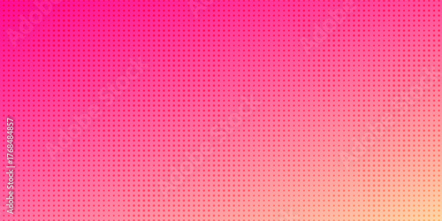 Halftone background with dots. Red pop art pattern in comic style. Colorful dot texture. Vector illustration