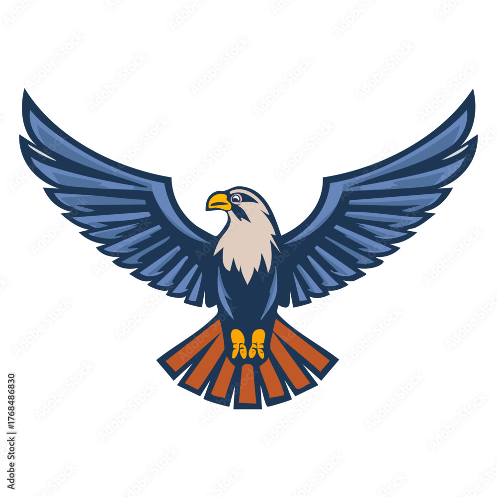 Obraz premium Mascot logo bird