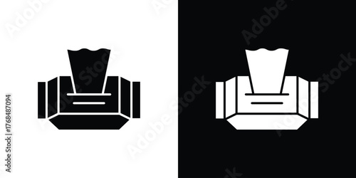 Wipes in solid silhouette set. Vector Illustration. icon in solid silhouette set. Vector Illustration.