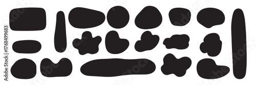 ChatGPT said:

Modern abstract organic shape collection. Fluid liquid blobs, wavy round forms, and soft oval doodle patterns creating a smooth and dynamic background. Contemporary vector illustration 