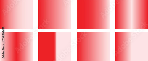 Abstract red gradient squares with