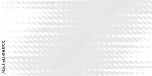 Dot white gray wave light technology texture background. Abstract big data digital concept.