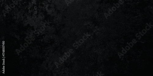 Dark black wall texture with rough surface details, perfect for backgrounds, interior design, and digital artwork, grunge concrete surface, black wall texture or grunge black board or chalk board.