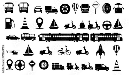 Modern smart home technology icons depict connected devices for a secure, convenient, and automated living space