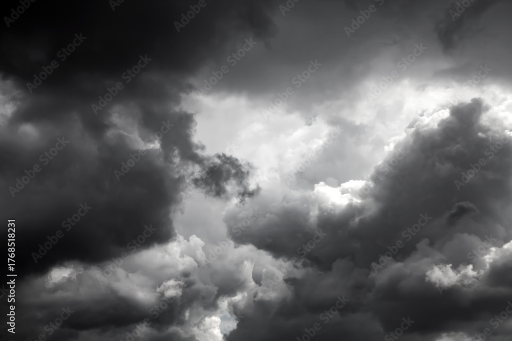 Obraz premium Dramatic Storm Clouds Background