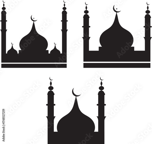 Ancient Kazan Kremlin mosque dome and minaret architecture silhouette against the Russian sky