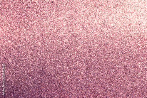 Rose gold glitter texture background for luxury fashion, festive design, and glam visuals