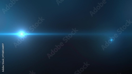 4K Lens Flare Light Background Animation