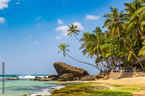 Dalawella Beach in  Sri Lanka