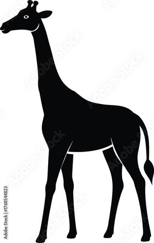Giraffe Silhouette Icon