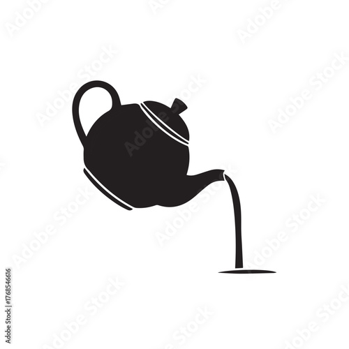 "Teapot pouring tea"