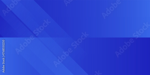 Blue color background. Dynamic shapes composition. Vector illustration