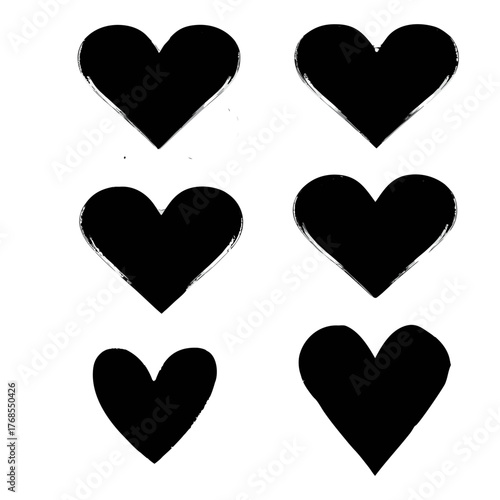 heart shapes