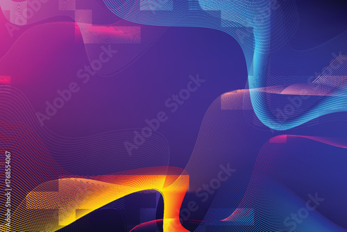 Abstract dark gradient wavy background with subtle color variations