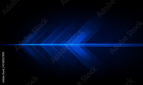 High speed concept Arrow Light out technology background Hitech communication concept innovation background, vector design
