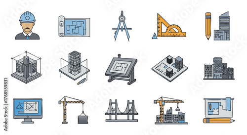 Architecture blueprint architect design tools