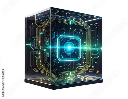  Breakthrough Technology – Futuristic Innovation Concept PNG