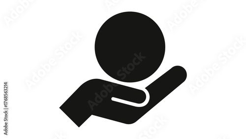 Vektor - Hand mit Geld / Vector - hand with money