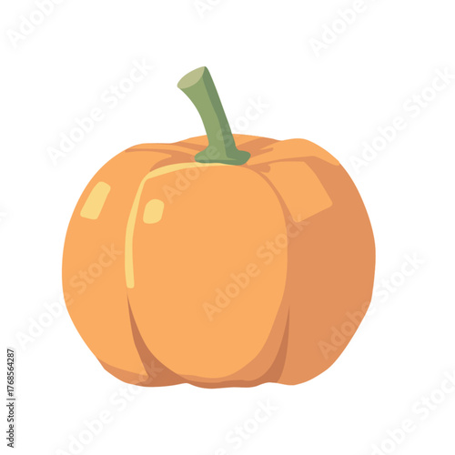 Simple Pumpkin Illustration Vector, illustration

