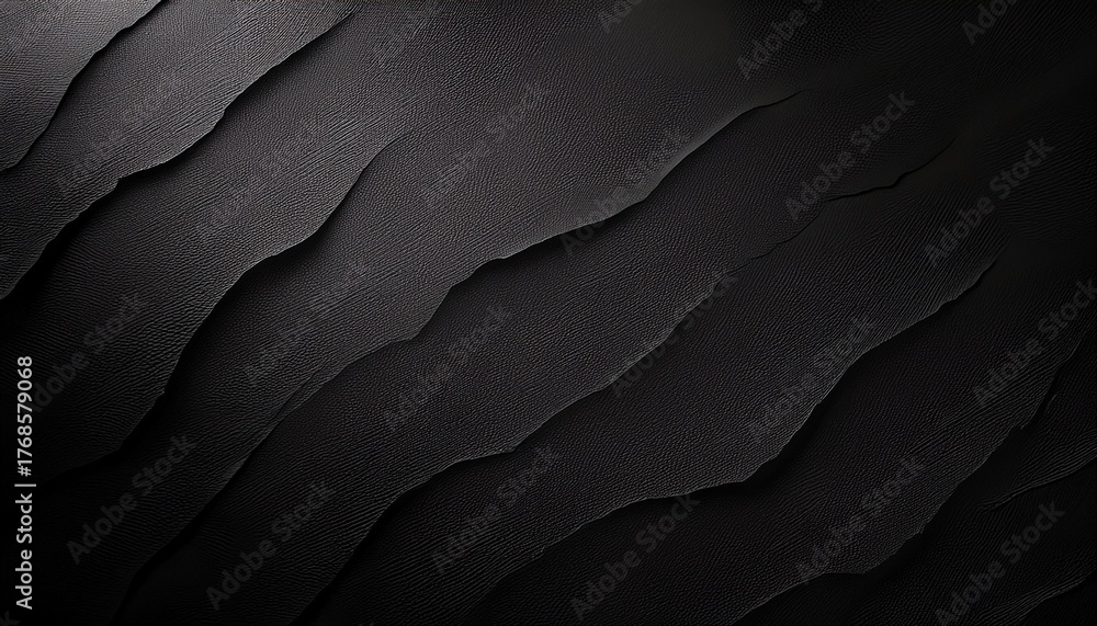 Obraz premium Dark Paper Texture Abstract Black Paper Background High Resolution Gradient Lighting Shadow Line Abstract Background