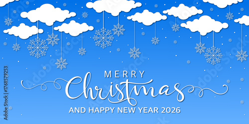 christmas background with snowflakes, christmas card with snowflakes vector eps