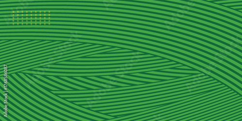 Green farm banner abstract. eps 10