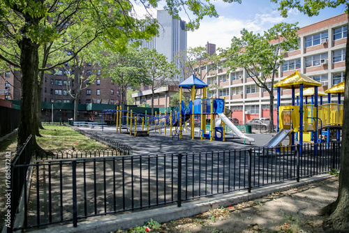 Children's playground at Manhattan 