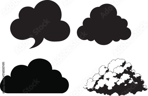 clouds vector
