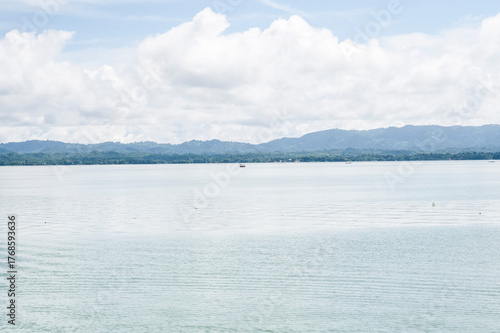 Beautiful lake in the mountains