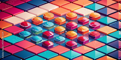 Colorful Abstract Geometric Background

This is a creative writing task based on your specific constraints I will combine the core ideas from your first set of phrases and integrate words from your se