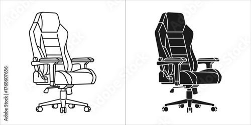 Gps tracker device icon with antenna