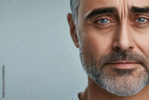 Male Cosmetic Treatment with Doctor Administering Botox for Anti-Aging