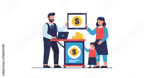 Family Finances And Financial Planning With Investment Opportunities Illustrated