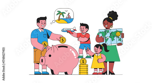Family Planning Funds for Traveling to Global Destinations on a Piggy Bank
