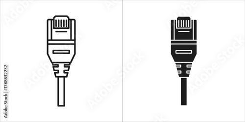 Ethernet network cable connector
